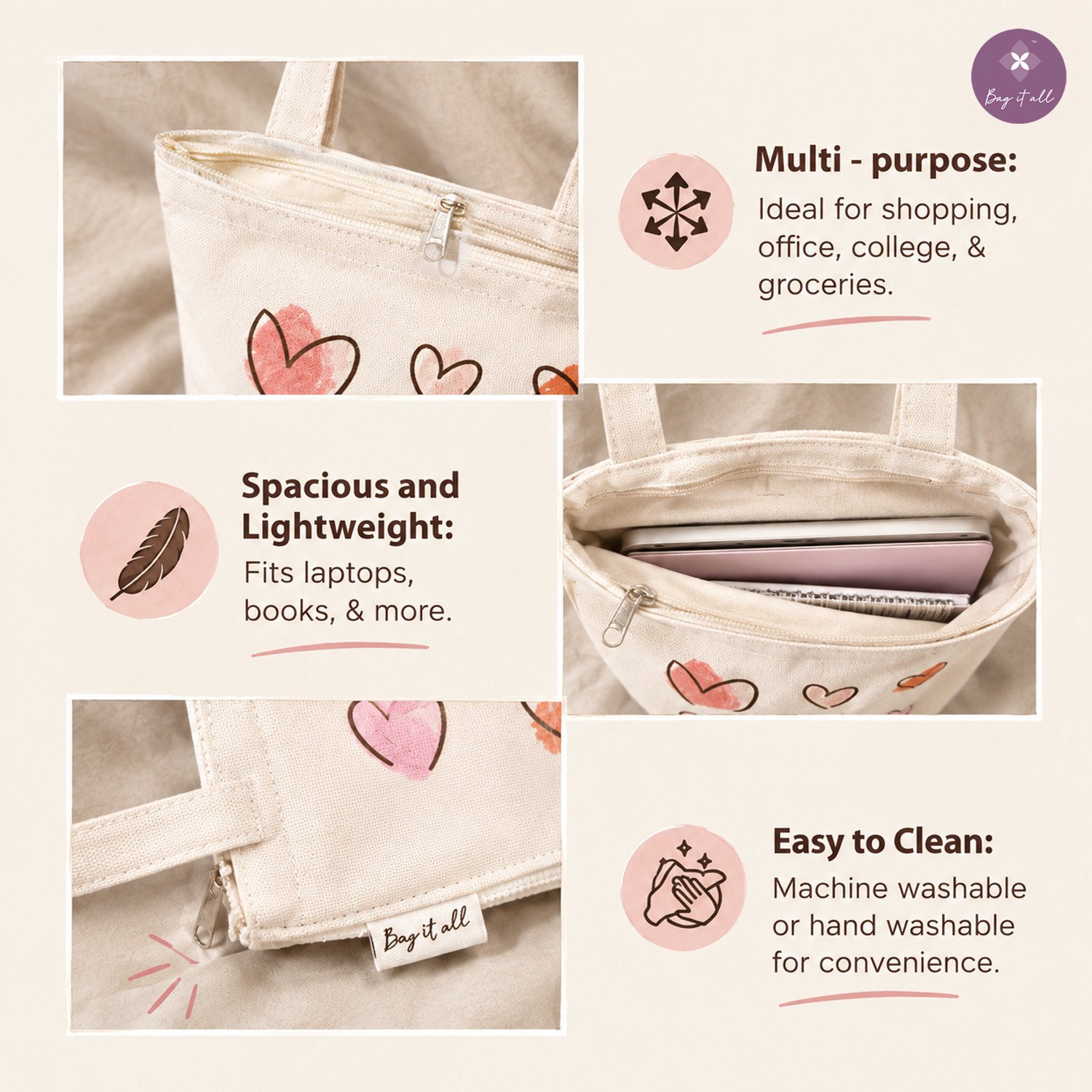 Heart Full of Magic Tote - Image 7