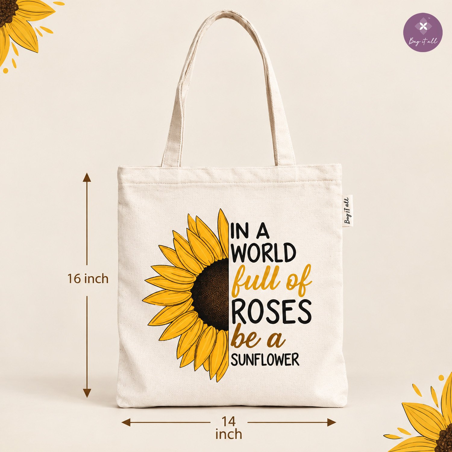 Sunflower Soul Tote - Image 5